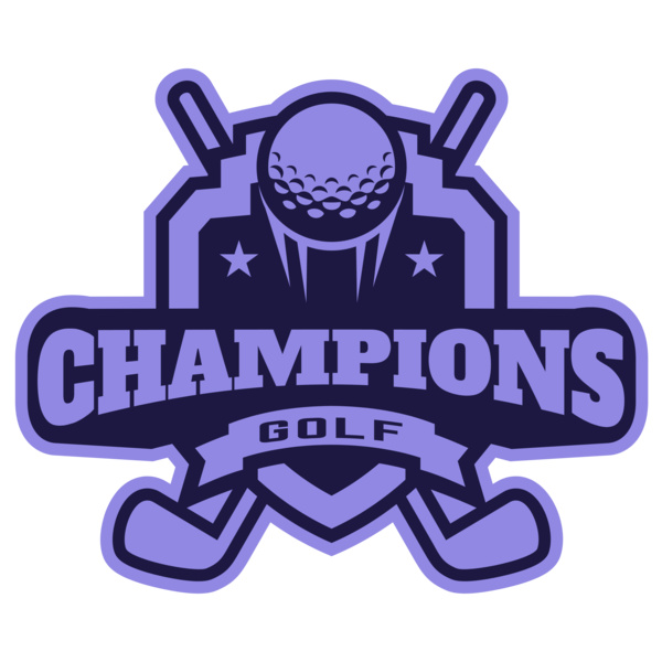 Champions Golf logo template Thumbnail