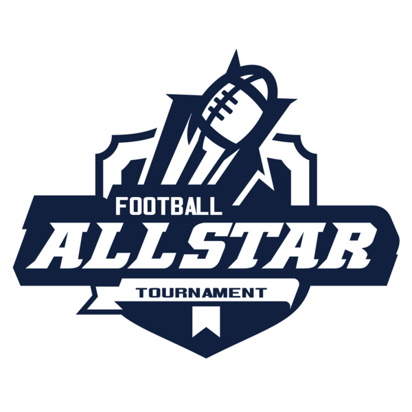 Allstar Tournament Football logo template Thumbnail
