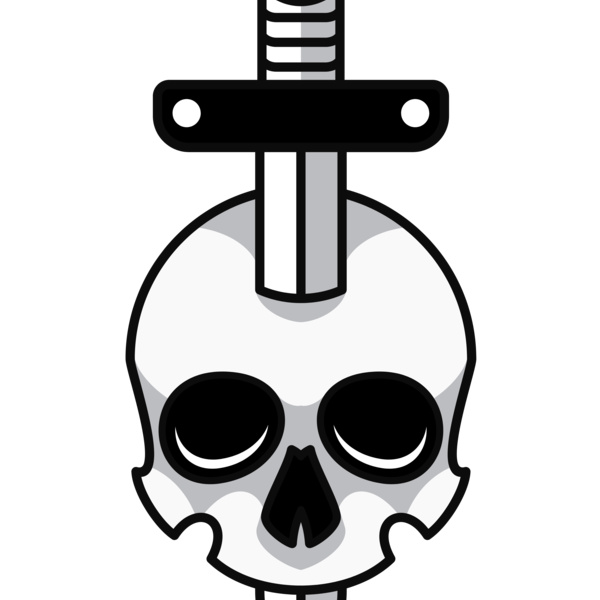 Elements Skull logo template 07 Thumbnail