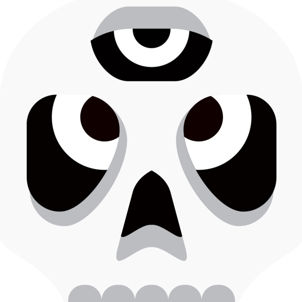 Elements Skulls logo template 18 Thumbnail