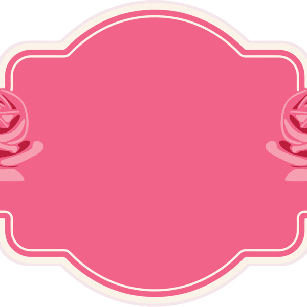 Rose Tag Border (0088) Thumbnail