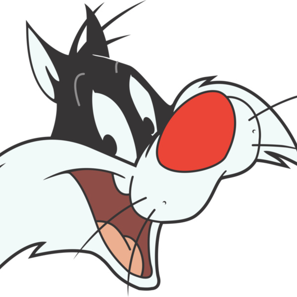 Sylvester Cat Head (0183) Thumbnail