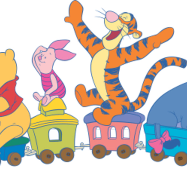 Winnie and Pals on Train (0181) Thumbnail
