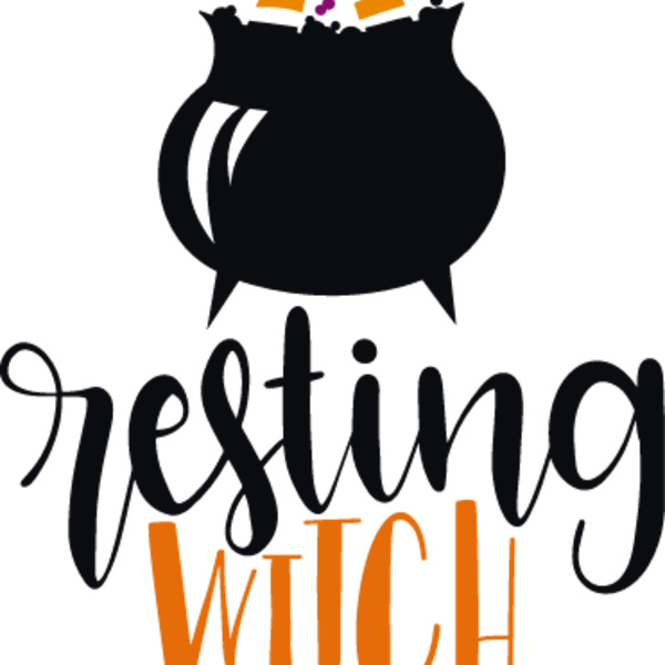 Resting Witch Face Cauldron (0855) Thumbnail