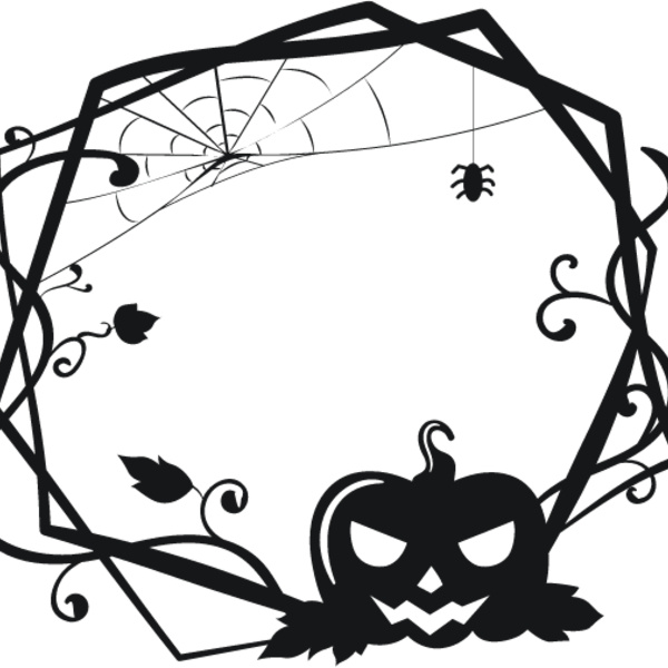 Pumkin Vine Border (0918) Thumbnail