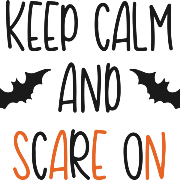 Keep Calm And Scare On Thin (1017) Thumbnail
