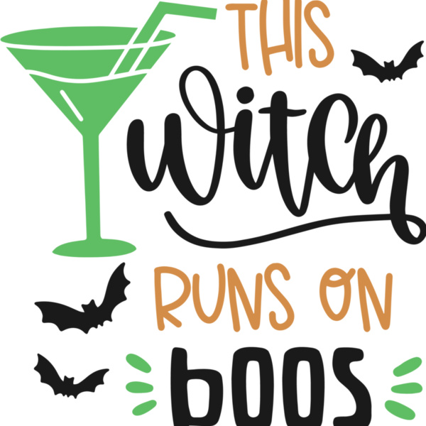 This Witch Runs On Boos (0810) Thumbnail
