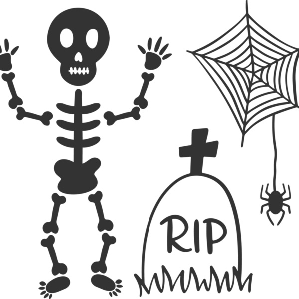 Skeleton Web Grave (0902) Thumbnail