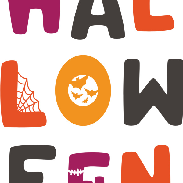 Halloween Block Letter (1001) Thumbnail