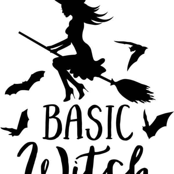 Basic Witch Silhouette (0836) Thumbnail