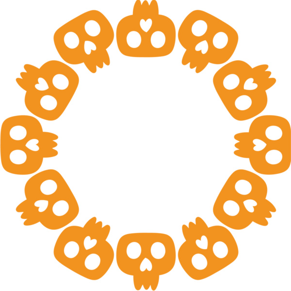 Skulls Border (0919) Thumbnail