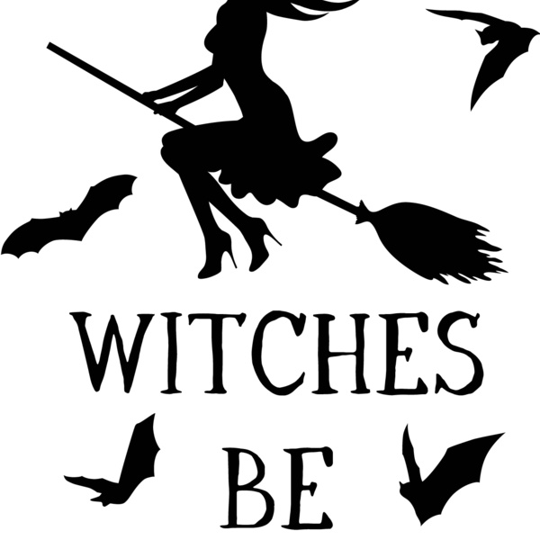 Witches Trippin' Silhouette (0831) Thumbnail