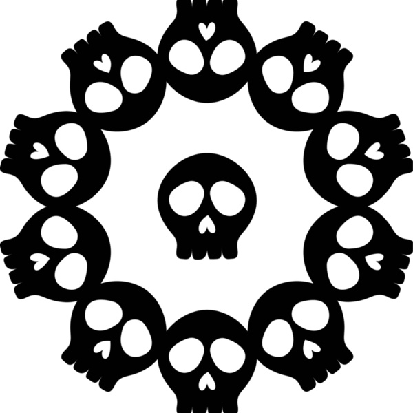 Skull Circle (0884) Thumbnail