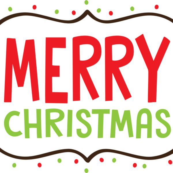 Merry Xmas Bold Bordered (0742) Thumbnail