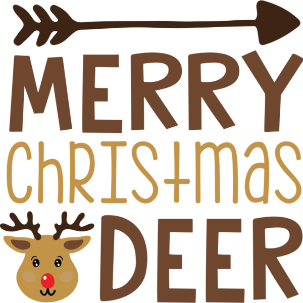 Merry Xmas Deer (0738) Thumbnail