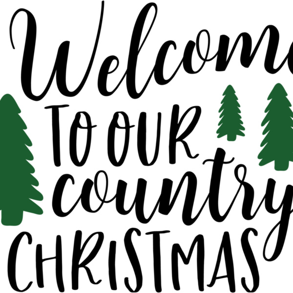 Country Christmas Welcome (0754) Thumbnail