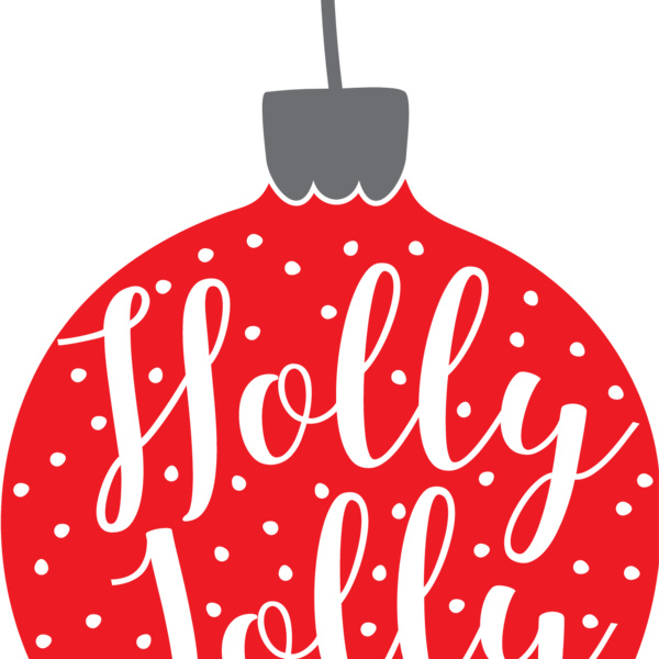Holly Jolly Ornament (0507) Thumbnail