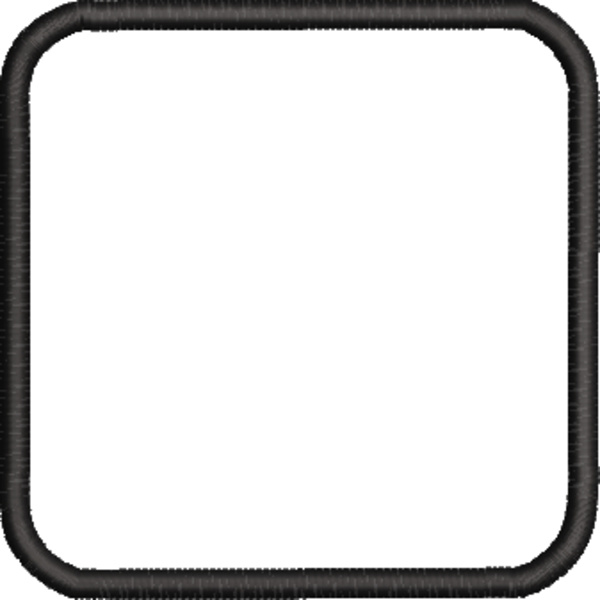 3.5 x 3.5 Round Corners Patch (0378) Thumbnail