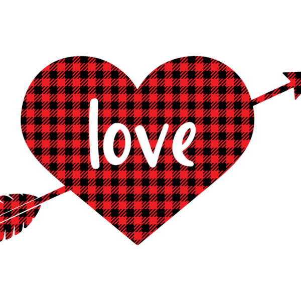 Love Plaid Cupid's Arrow (1032) Thumbnail