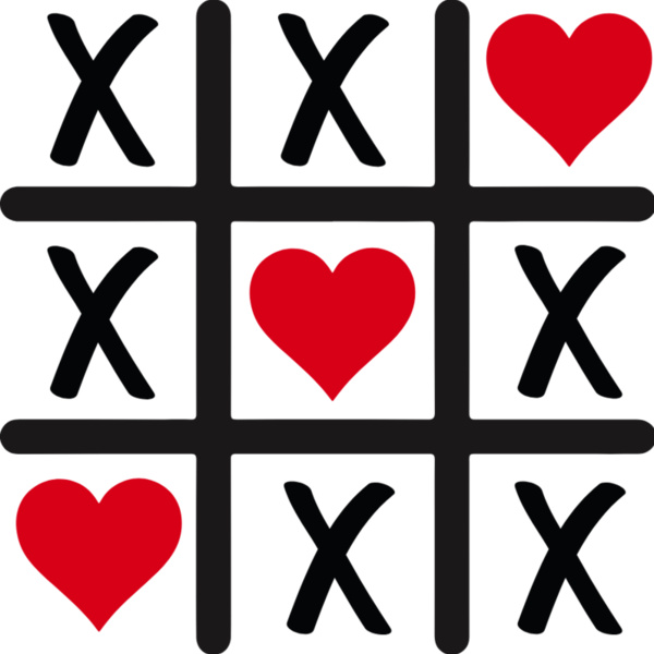 Valentine's Tic Tac Toe #2 (1017) Thumbnail