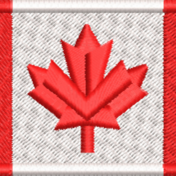 Canada Flag 8cm (0249) Thumbnail