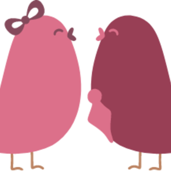birds kiss Thumbnail
