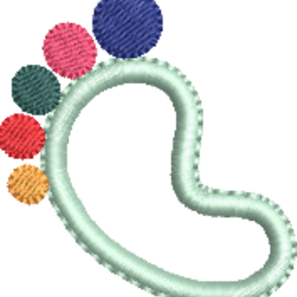 Feet Outline (0233) Thumbnail