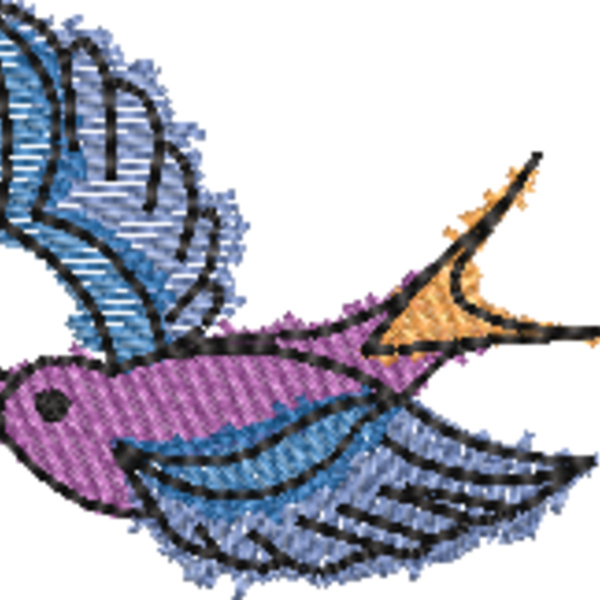 Coloured Sparrow (0301) Thumbnail