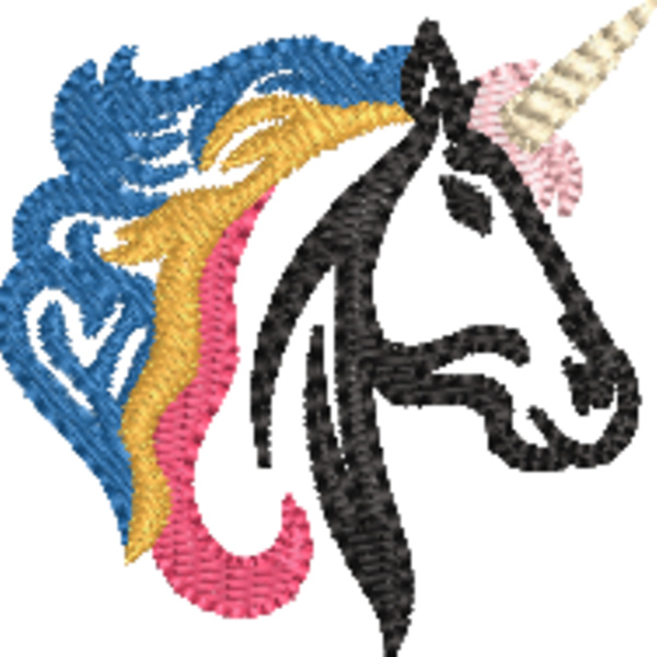 Elegant Unicorn Line Art (0397) Thumbnail