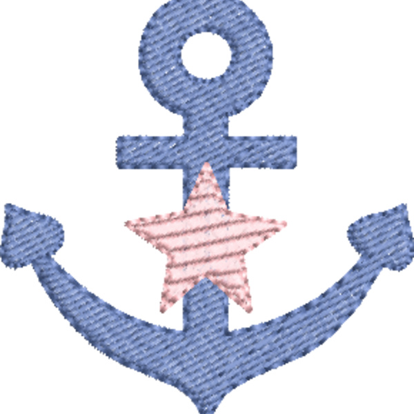 Anchor with Star (0271) Thumbnail