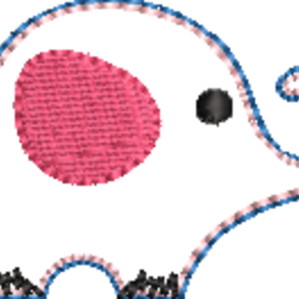 Elephant Line Art #2 (0268) Thumbnail