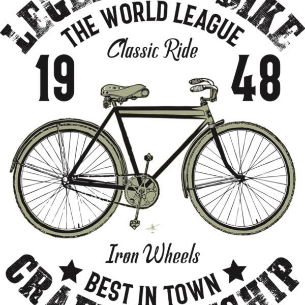 Vintage Style Legendary Bike League (0035) Thumbnail