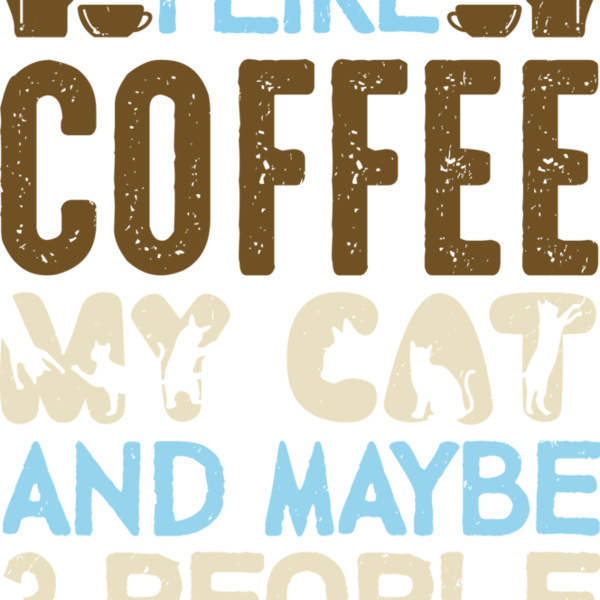 I Like Coffee, Cat, 3 People (0223) Thumbnail