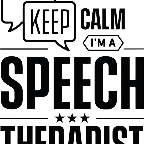 Keep calm I am a  speech therapist Thumbnail