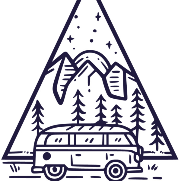 Happy Camper Van (0120) Thumbnail