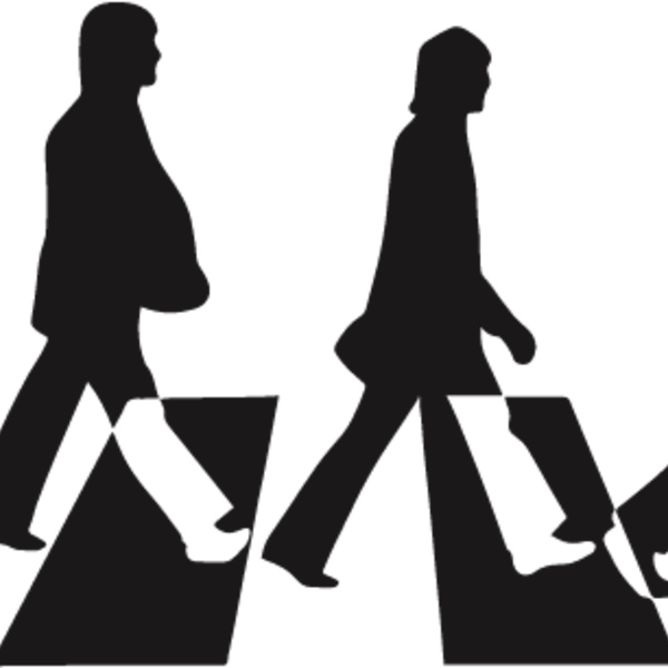 Abbey Road Walk Silhouette Thumbnail