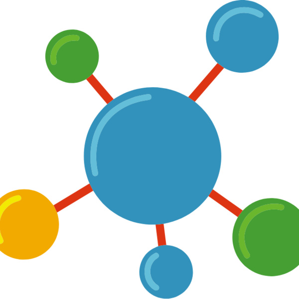 Molecules Blue Thumbnail