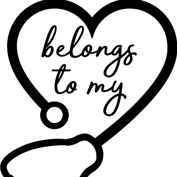 my heart belongs to my patients nurse quote svg Thumbnail