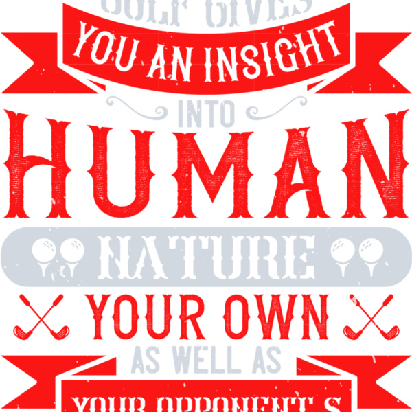 Human Nature Golf Quote Thumbnail