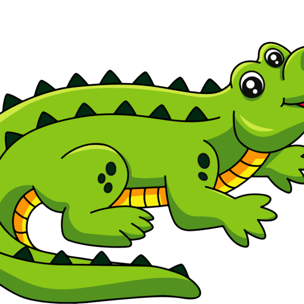 Cartoon Crocodile Thumbnail