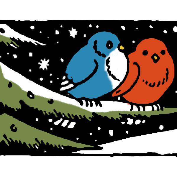 Cozy Winter Birds Thumbnail