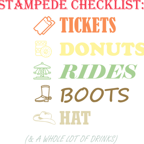 Stampede Checklist (Adults) (1086) Thumbnail