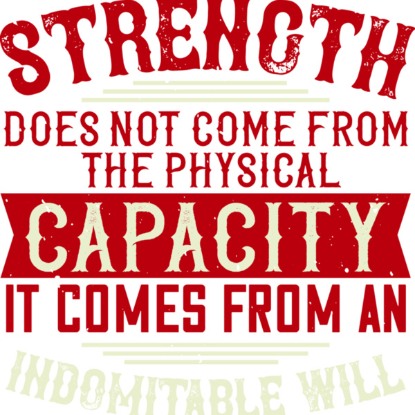 Strength Does Not Come From Thumbnail