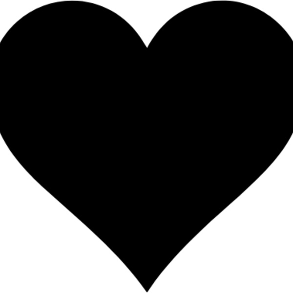 Simple Solid Heart Thumbnail