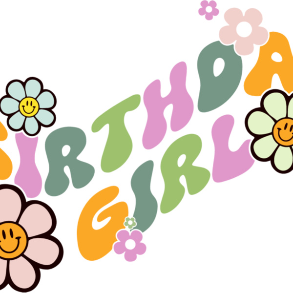 Birthday Girl Groovy Thumbnail