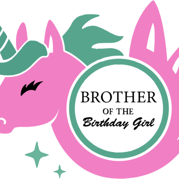 Unicorn Brother of the Birthday Girl Thumbnail