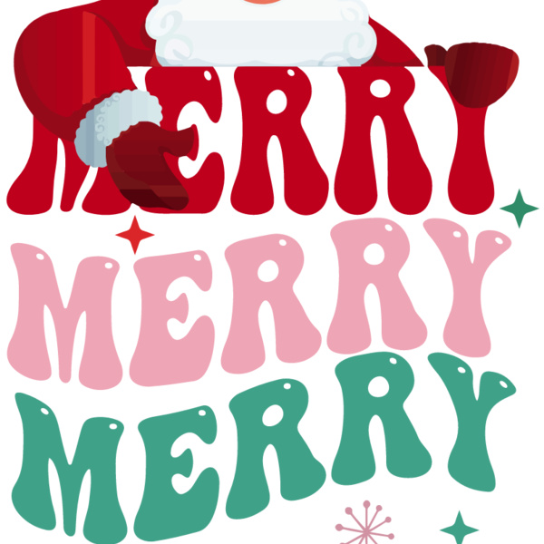 Santa With Merry Christmas Thumbnail