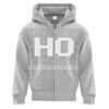 ATC Youth Midweight Fleece Full-Zip Hoodie – Classic Comfort Thumbnail