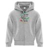 ATC Youth Midweight Fleece Full-Zip Hoodie – Classic Comfort Thumbnail