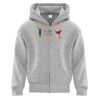 ATC Youth Midweight Fleece Full-Zip Hoodie – Classic Comfort Thumbnail